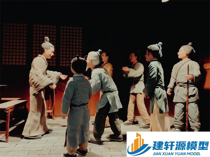 襄樊喻侃压粮饷军场景